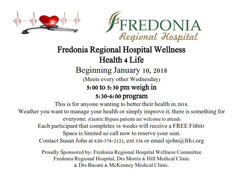 Health 4 Life program flyer